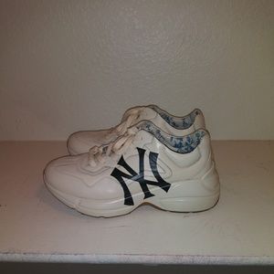 gucci new york yankees sneakers